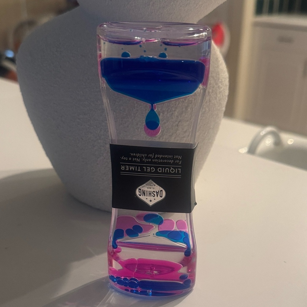 Liquid Gel Timer - Pink & Blue